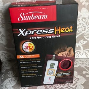 SUNBEAM XPRESS HEATING PAD